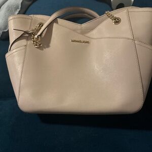 Michael Kors Bags | Michael Kors Jet Set Large X Chain Saffiano Leather Shoulder